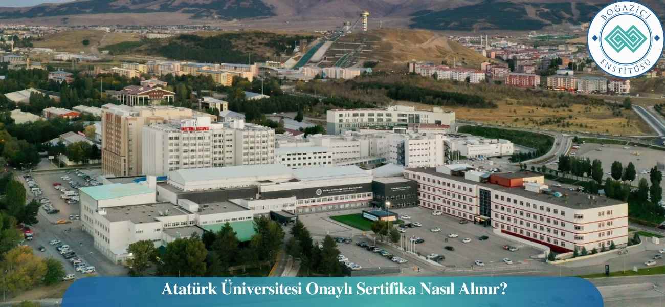 Atatürk Üniversitesi Onaylı Sertifika Nasıl Alınır?