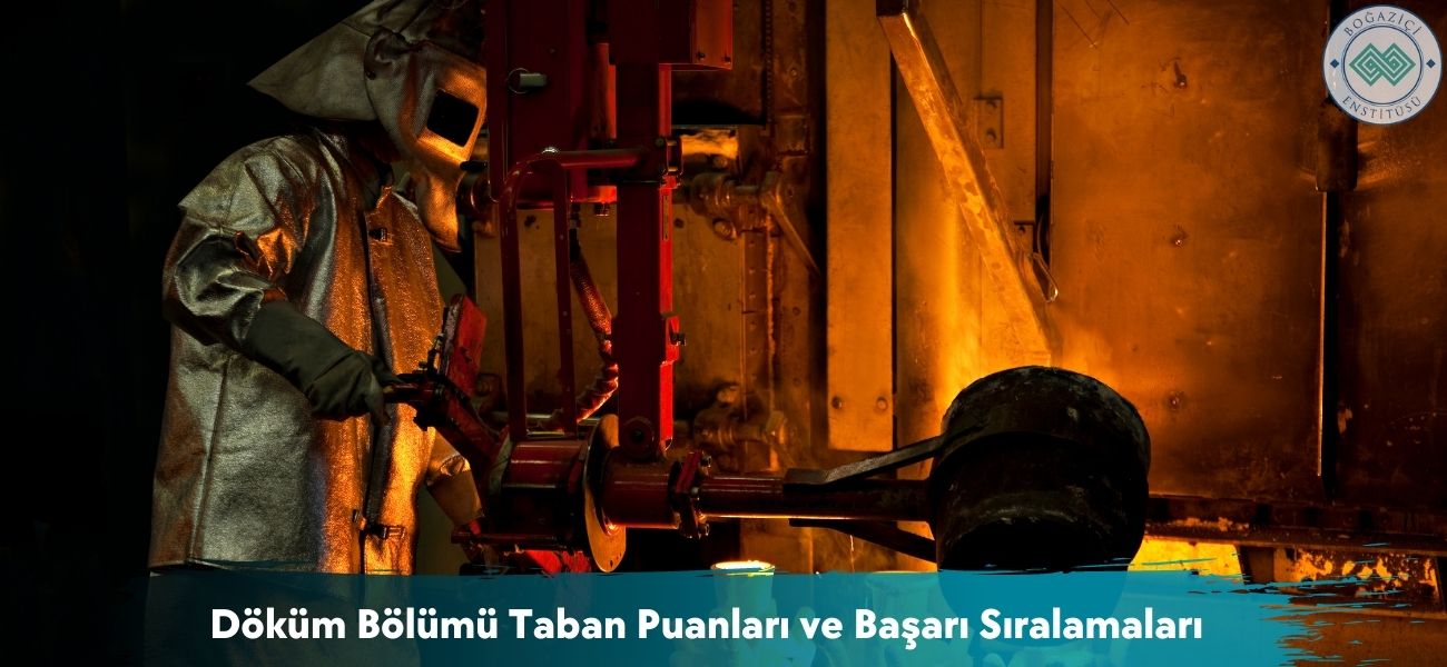 Döküm Bölümü 2025 Taban Puanları ve Başarı Sıralamaları Döküm Bölümü 2025 Taban Puanları ve Başarı Sıralamaları