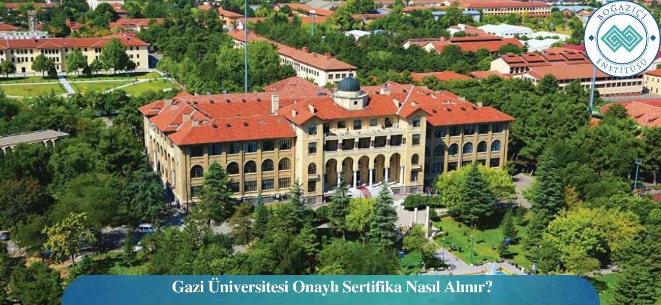 Gazi Üniversitesi Onaylı Sertifika Nasıl Alınır?
