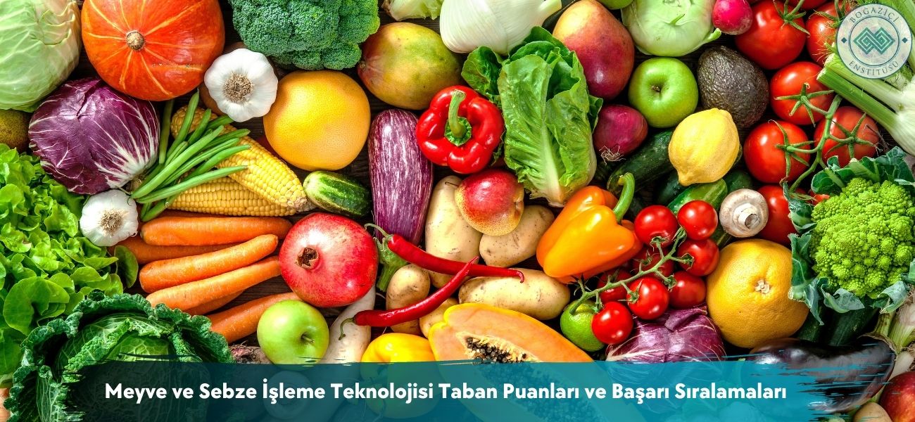 Meyve ve Sebze İşleme Teknolojisi 2025 Taban Puanları ve Sıralama Meyve ve Sebze İşleme Teknolojisi 2025 Taban Puanları ve Sıralama